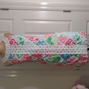 Lilly Pulitzer 50th Jubilee Patch Dress Sz. 8
